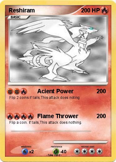 Pokemon Reshiram