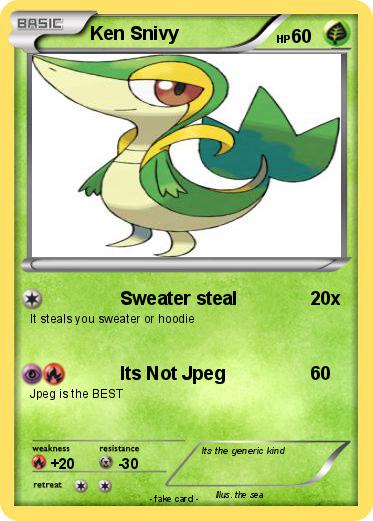 Pokemon Ken Snivy
