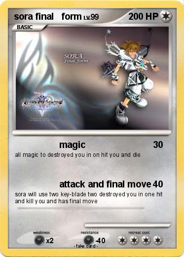 Pokemon sora final   form