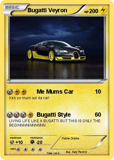 Pokemon Bugatti Veyron