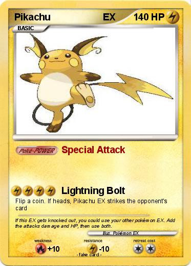 Pokemon Pikachu                    EX
