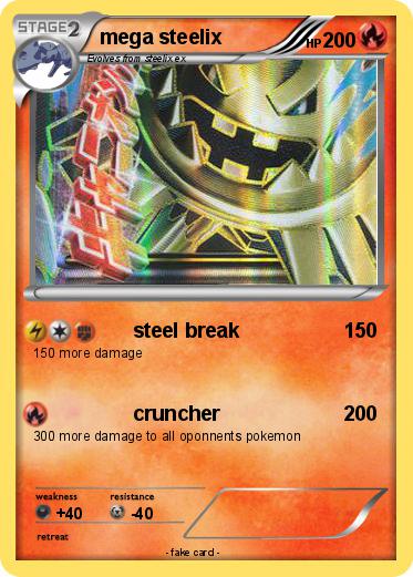 Pokemon mega steelix