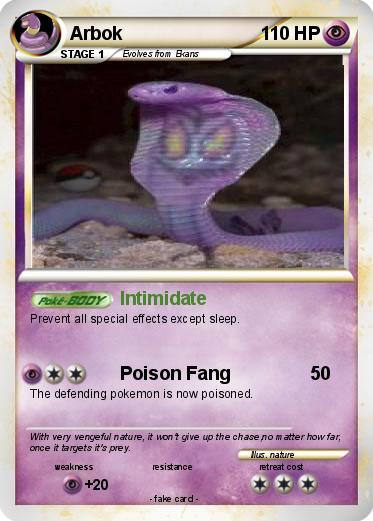 Pokemon Arbok