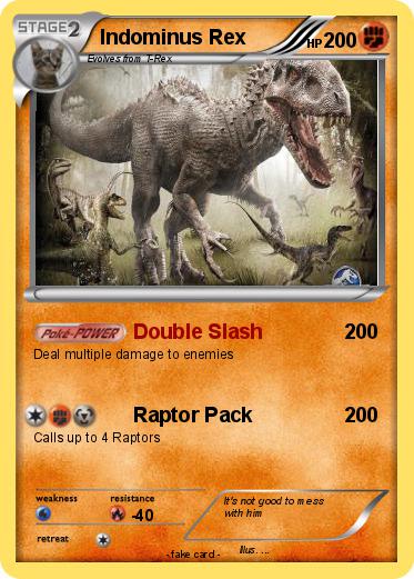 Pokemon Indominus Rex