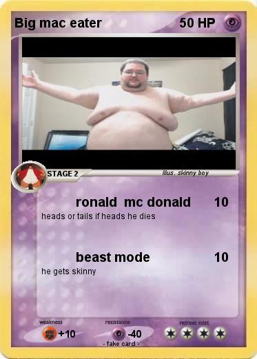 Pokemon Big mac eater