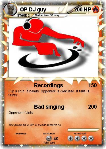 Pokemon OP DJ guy