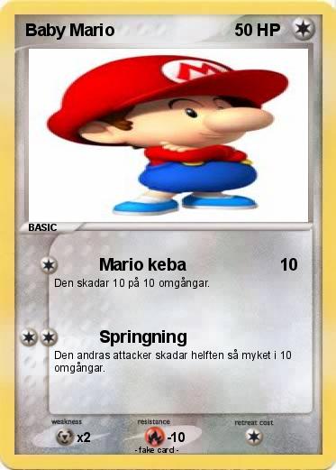 Pokemon Baby Mario