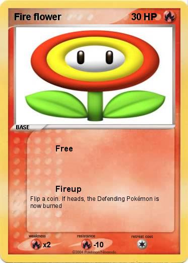 Pokemon Fire flower