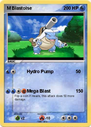 Pokemon M Blastoise