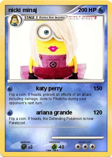 Pokemon nicki minaj