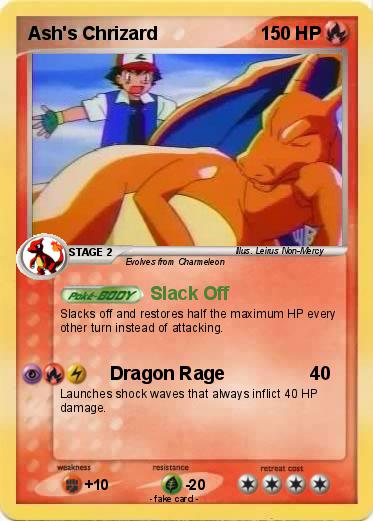 Pokemon Ash's Chrizard
