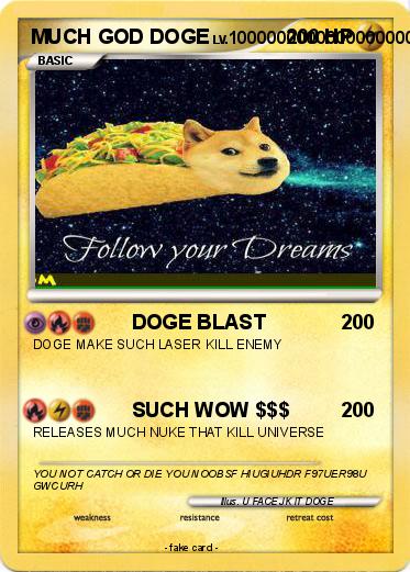 Pokemon MUCH GOD DOGE