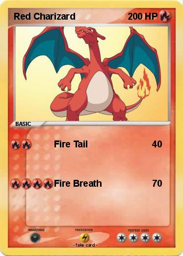 Pokemon Red Charizard
