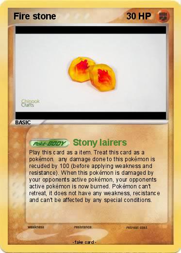 Pokemon Fire stone