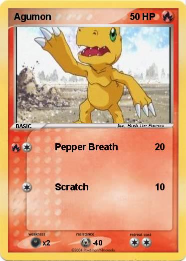 Pokemon Agumon