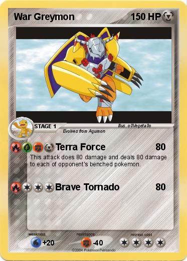 Pokemon War Greymon