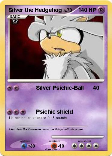 Pokemon Silver the Hedgehog