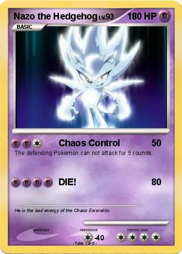 Pokemon Nazo the Hedgehog