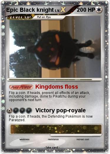 Pokemon Epic Black knight