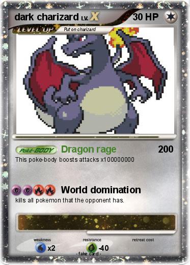 Pokemon dark charizard