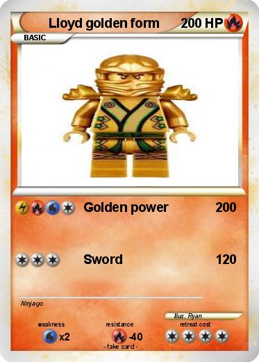 Pokemon Lloyd golden form