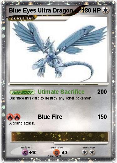 Pokemon Blue Eyes Ultra Dragon