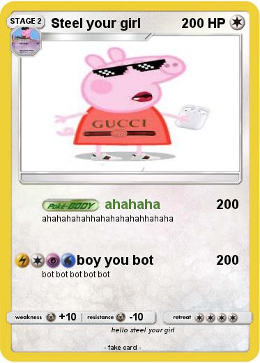 Pokemon Steel your girl