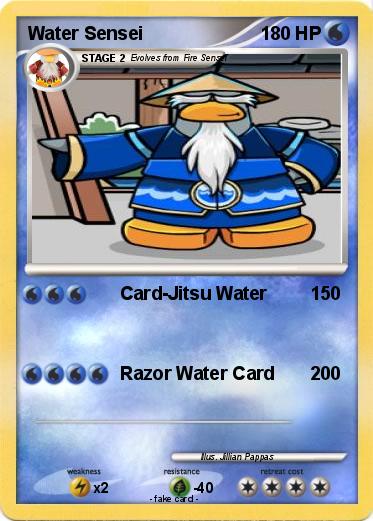 Pokemon Water Sensei