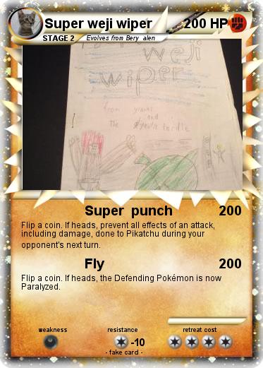 Pokemon Super weji wiper