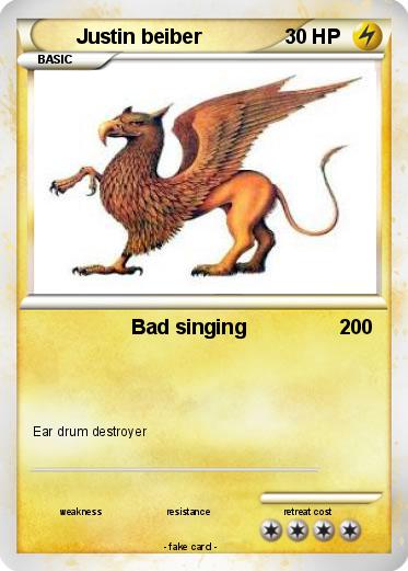 Pokemon Justin beiber