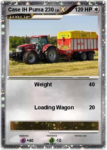 Pokemon Case IH Puma 230