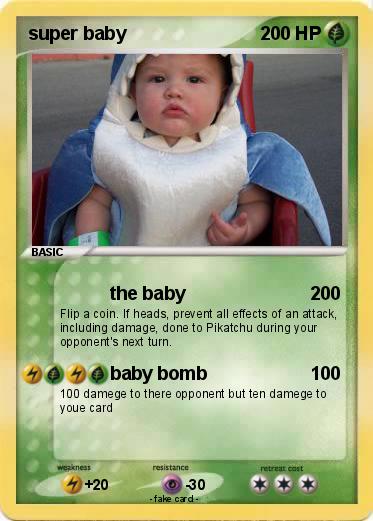 Pokemon super baby