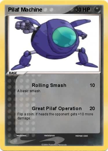 Pokemon Pilaf Machine