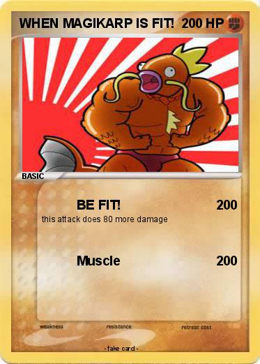 Pokemon WHEN MAGIKARP IS FIT!