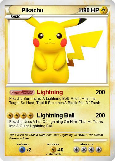 Pokemon Pikachu                      1