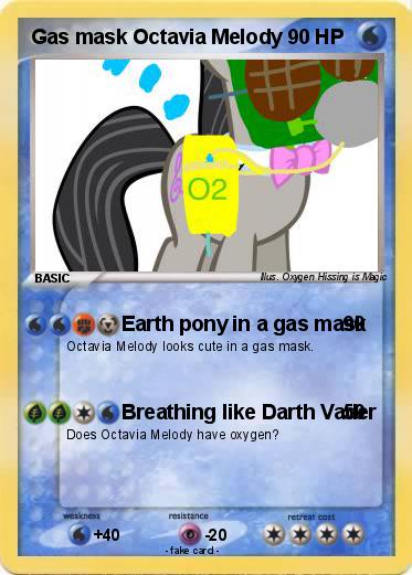 Pokemon Gas mask Octavia Melody