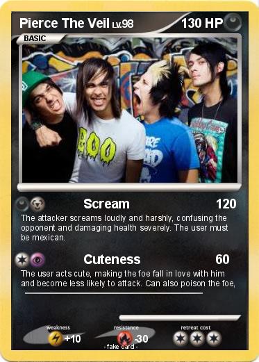 Pokemon Pierce The Veil