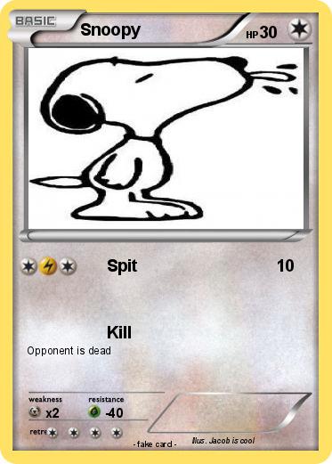 Pokemon Snoopy