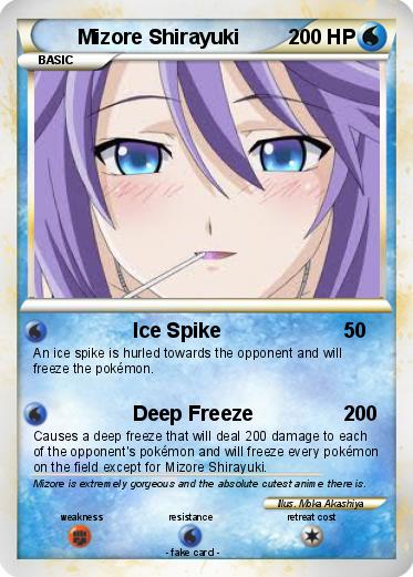 Pokemon Mizore Shirayuki