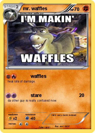 Pokemon mr. waffles