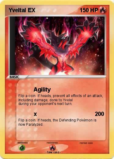 Pokemon Yveltal EX