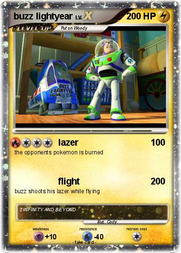 Pokemon buzz lightyear