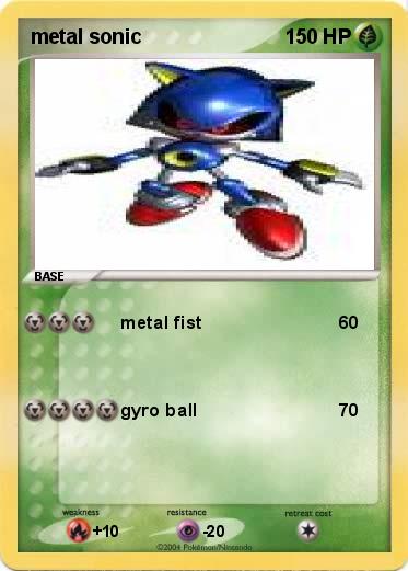 Pokemon metal sonic