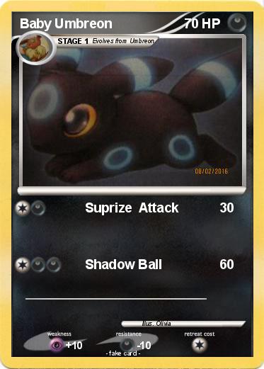 Pokemon Baby Umbreon