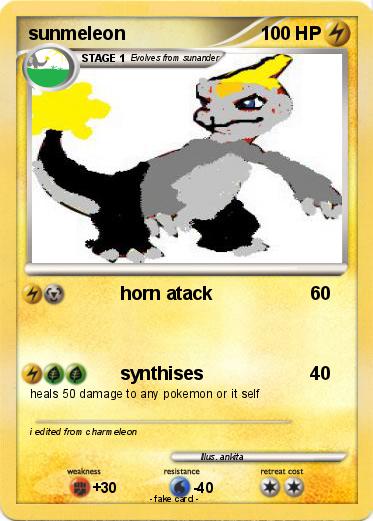 Pokemon sunmeleon