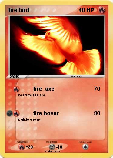 Pokemon fire bird