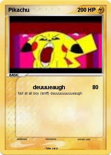Pokemon Pikachu