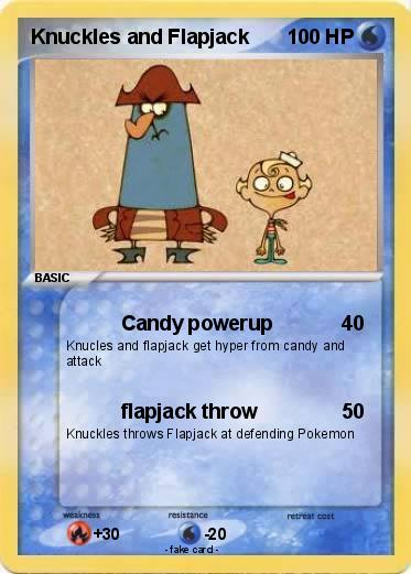 Pokemon Knuckles and Flapjack