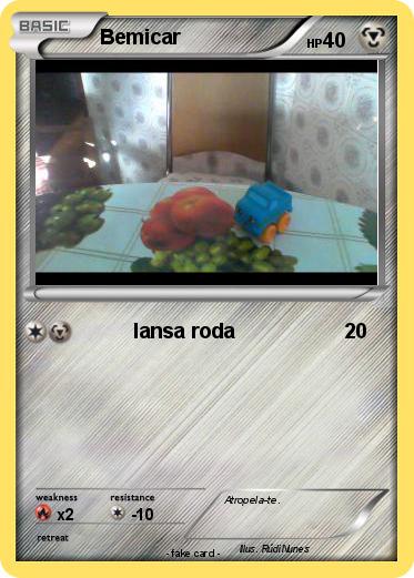 Pokemon Bemicar