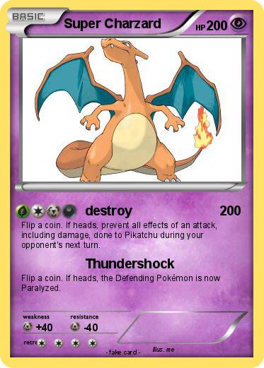 Pokemon Super Charzard